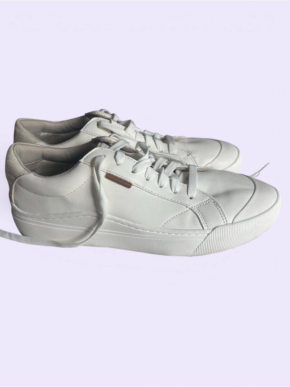 DR SCHOLLS Women White Low-Top Casual Sneakers
